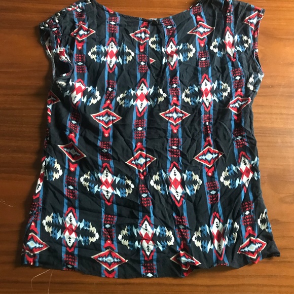 Pattern Box Blouse - Picture 3 of 5